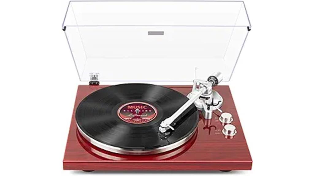 single belt turntable with bluetooth