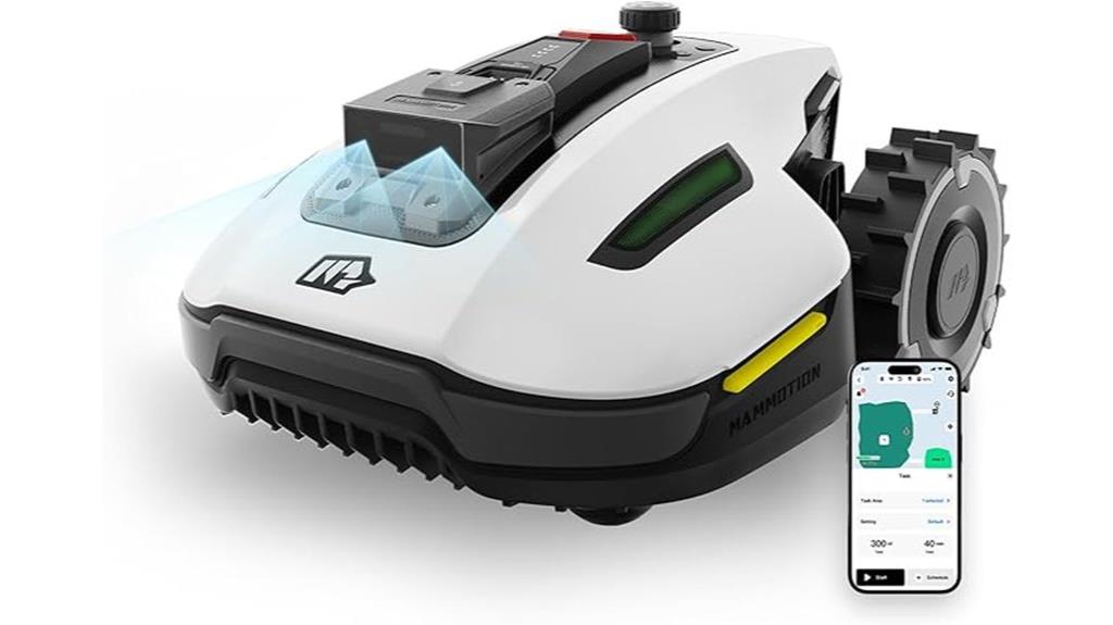 small robotic lawn mower