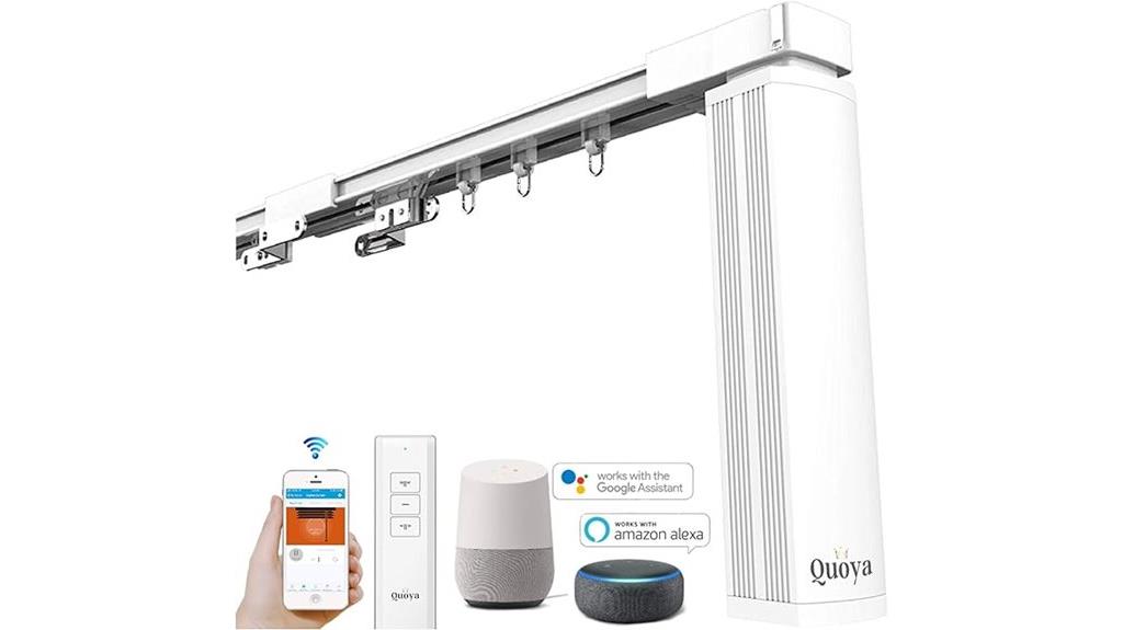 smart alexa compatible curtain system