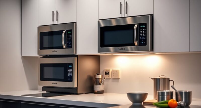 smart alexa microwave ovens