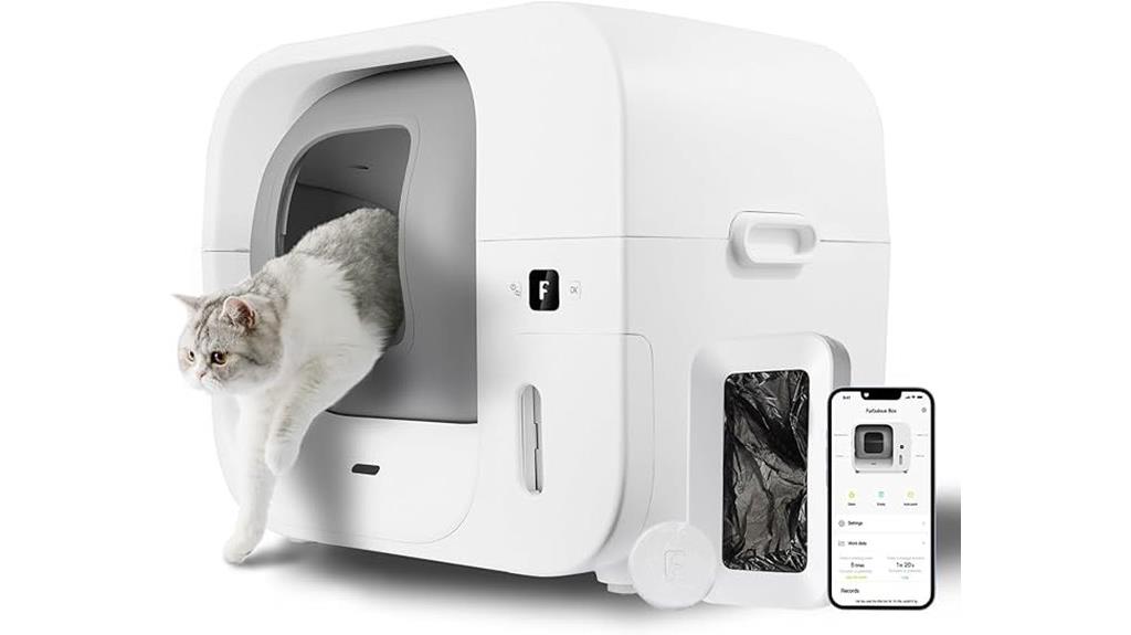 smart automatic litter box