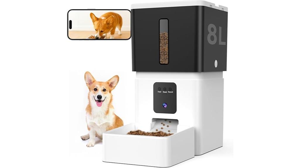 smart camera food dispenser