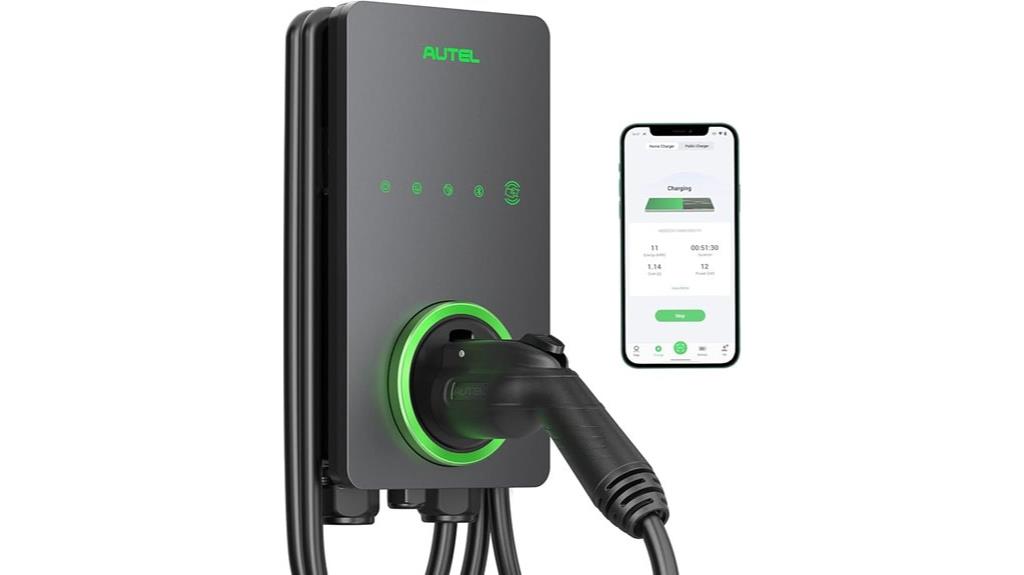 smart ev charger with wi fi