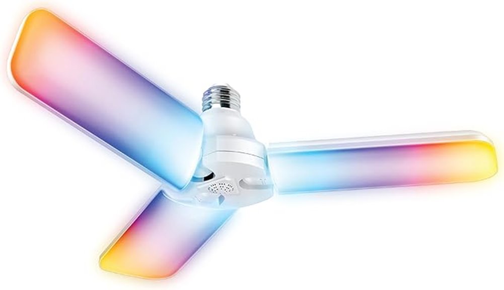 smart rgbw garage lighting