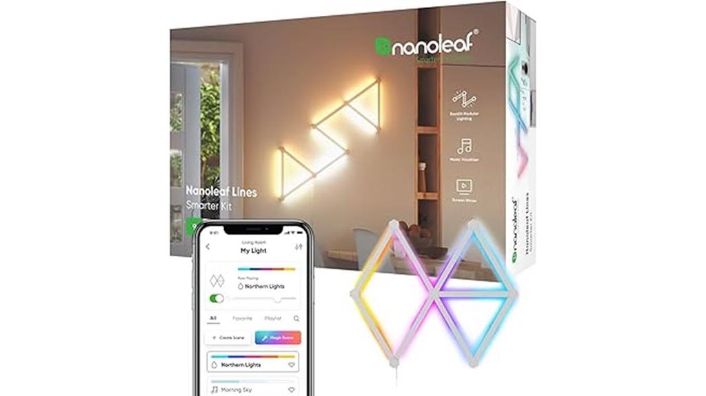smart rgbw wall lighting