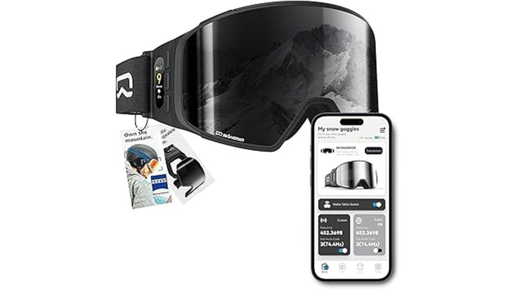 smart ski goggles