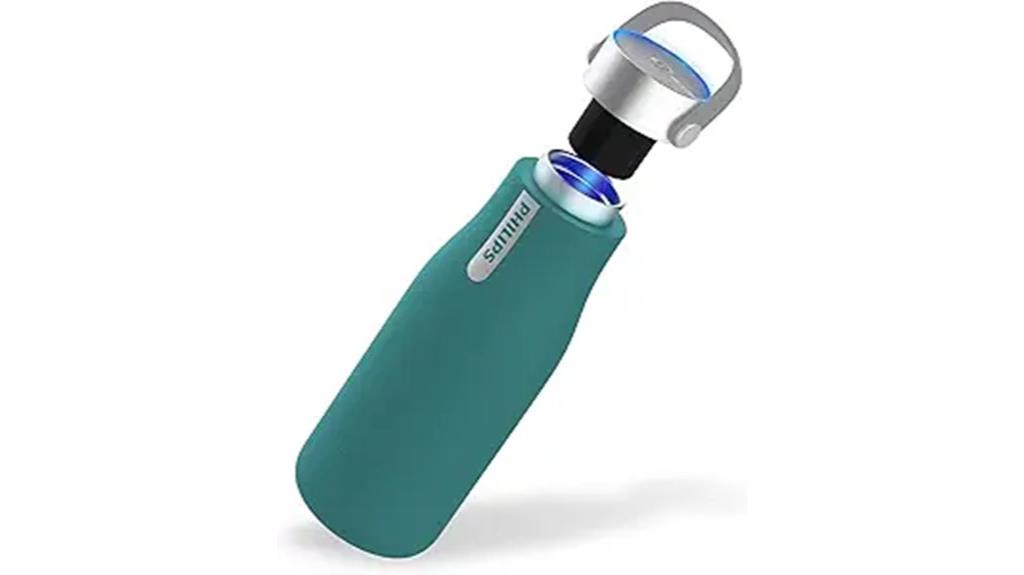 smart uv self cleaning bottle