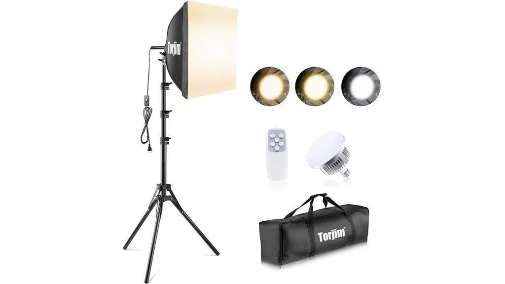 softbox lighting with led