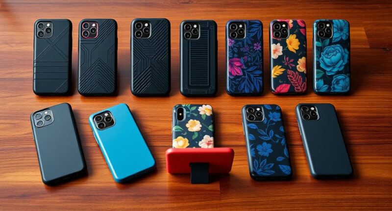 stylish functional phone stands