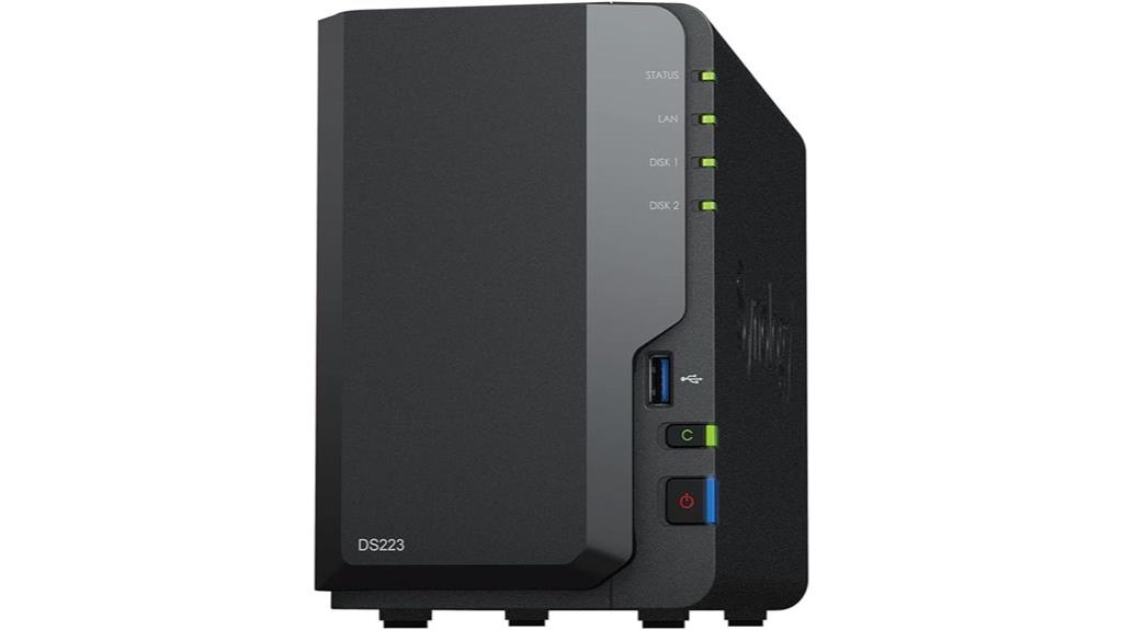 synology diskless 2 bay nas