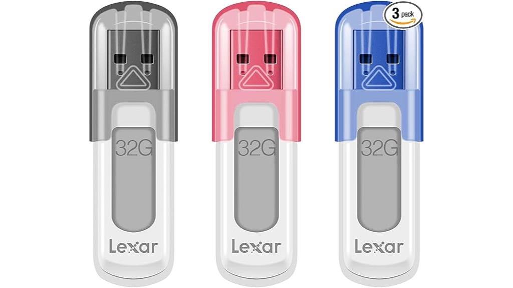 three pack 32gb usbs