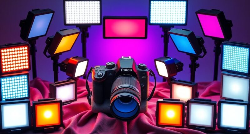 top camera light panels 2025