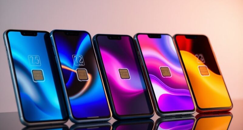 top esim phones 2025