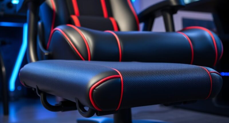 top gaming chair footrests