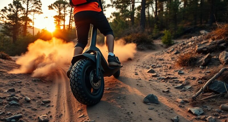 top off road e scooters