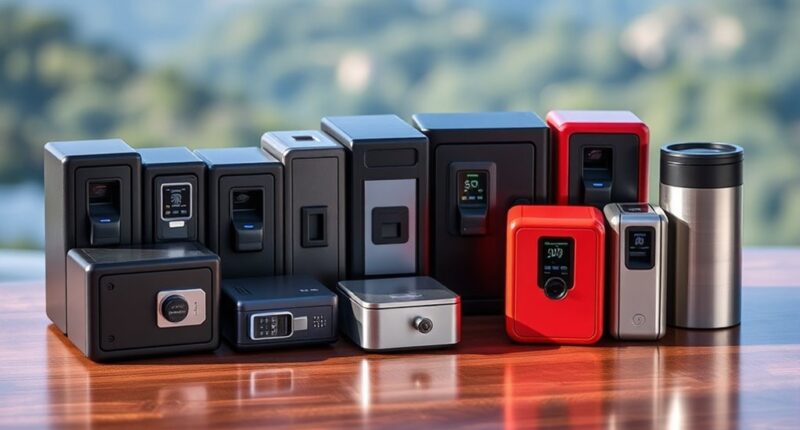 top portable biometric safes