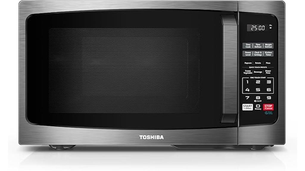 toshiba microwave auto menus