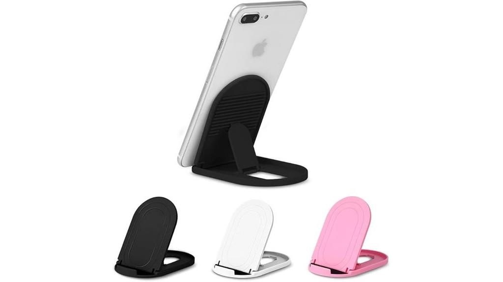 triple portable phone holders