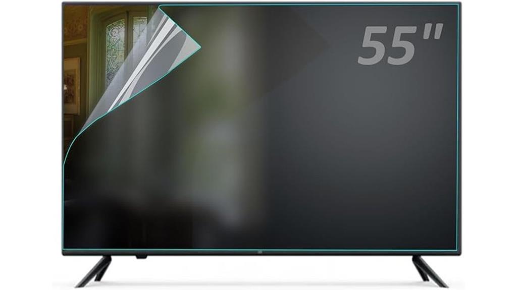 tv anti glare uv filter