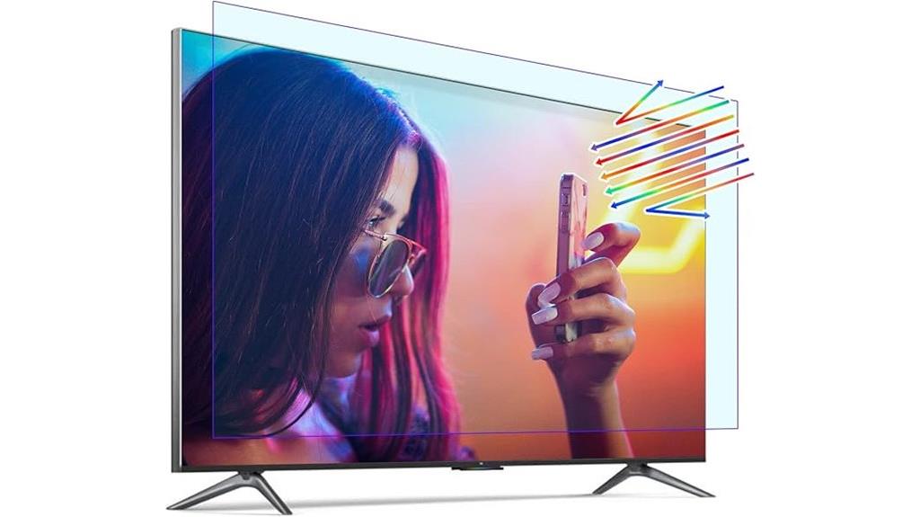 tv screen anti reflective coating