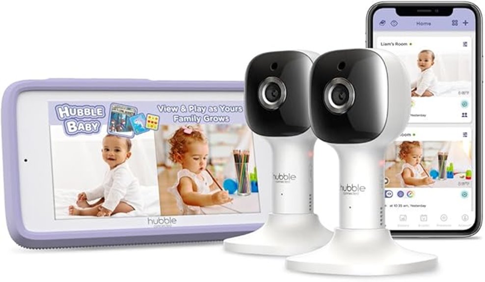 twin camera baby monitor