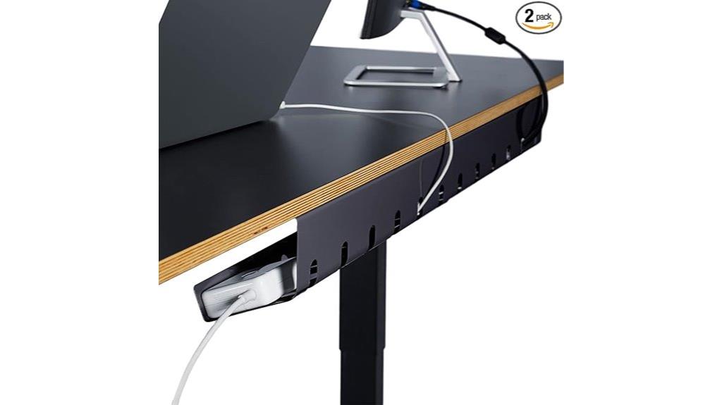 under desk cable organizer