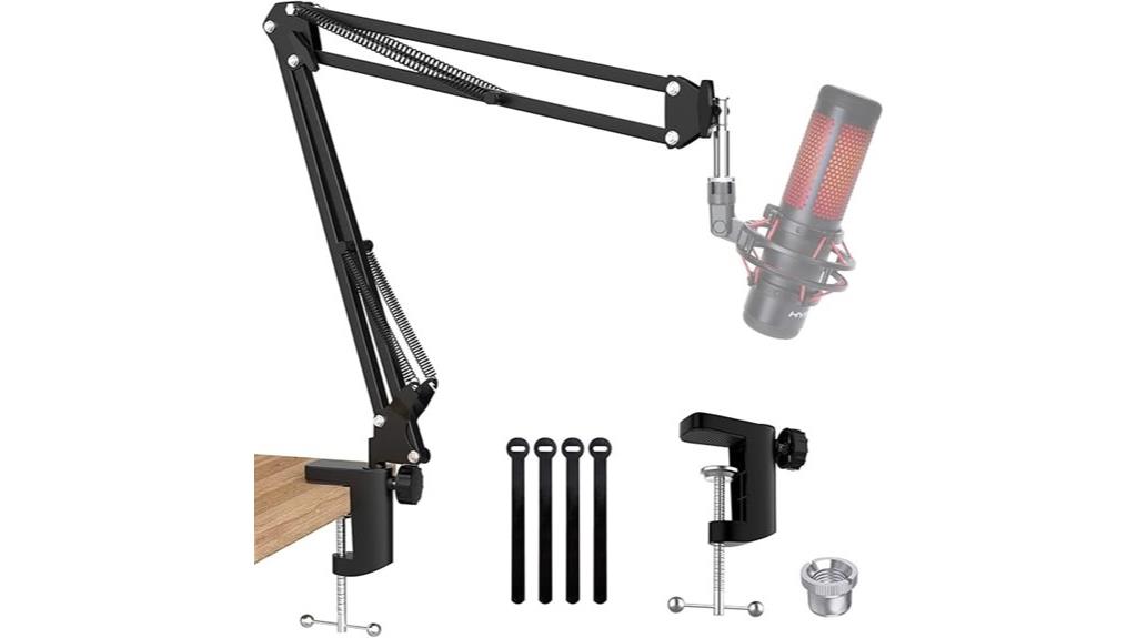 universal microphone boom arm
