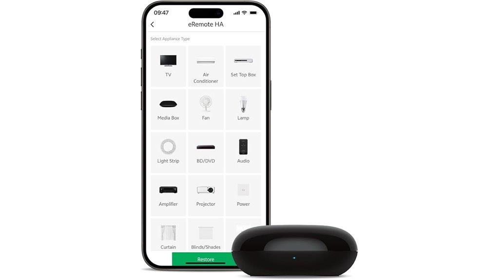 universal wi fi remote control