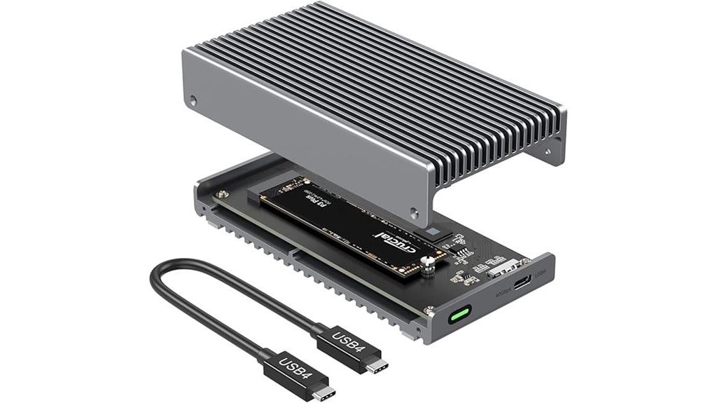 usb4 thunderbolt ssd enclosure
