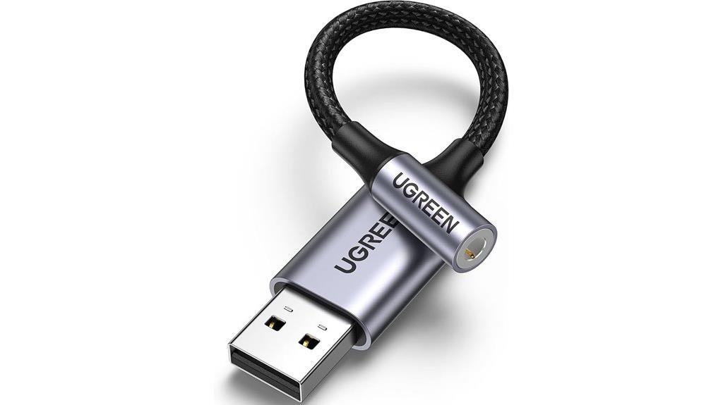usb audio jack adapter