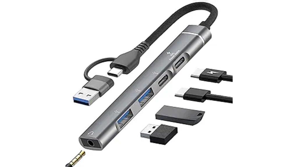 usb c hub with audio