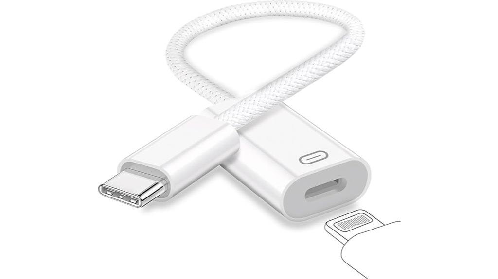 usb c to lightning adapter