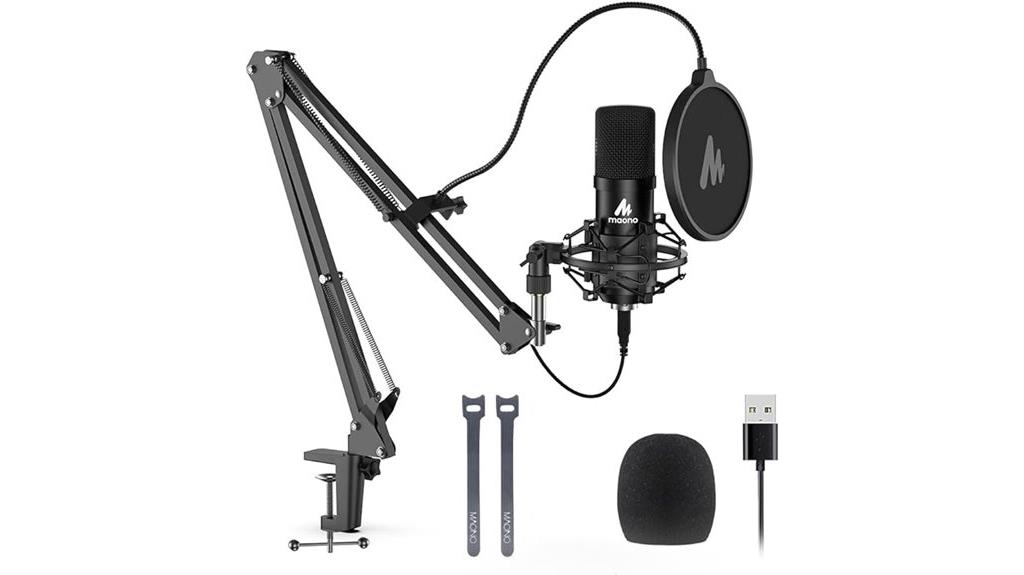 usb condenser gaming microphone