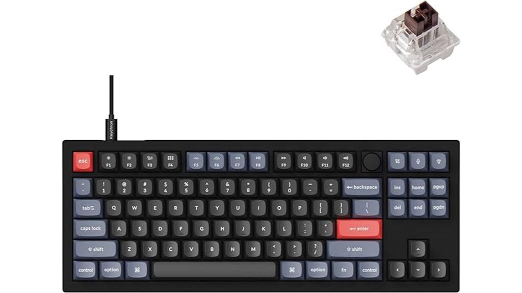 versatile wired mechanical keyboard