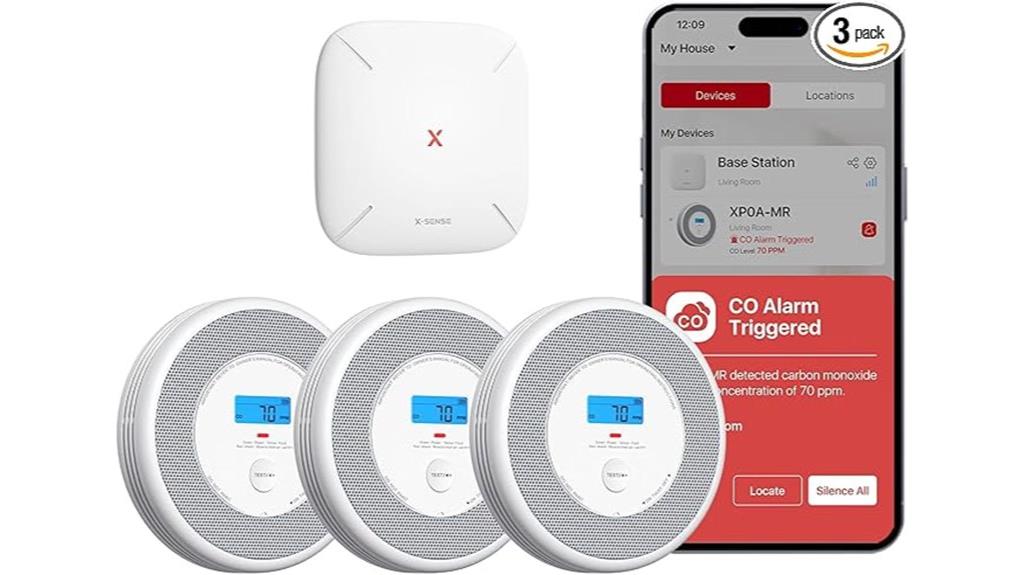 voice enabled smoke and co detector