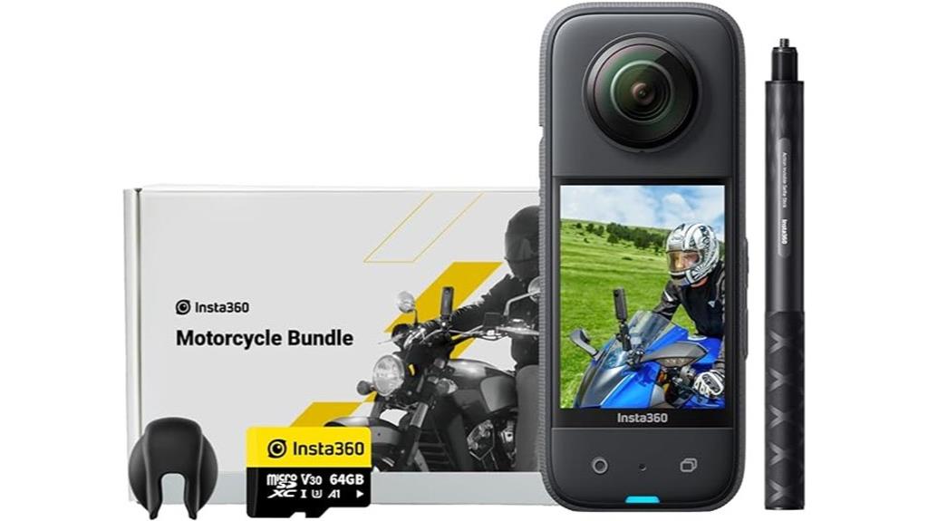 waterproof motorcycle 360 camera