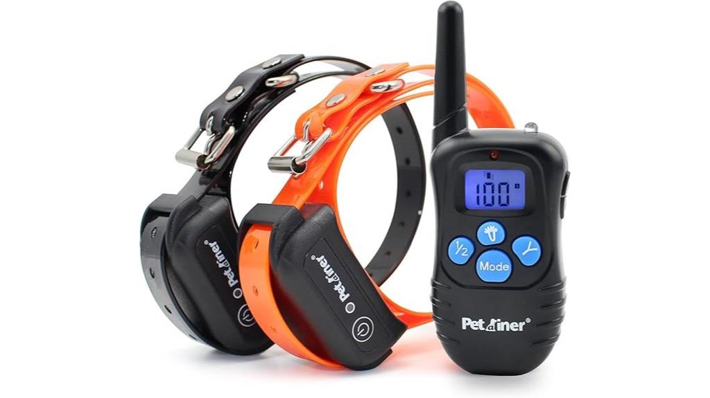 waterproof rechargeable dog collar