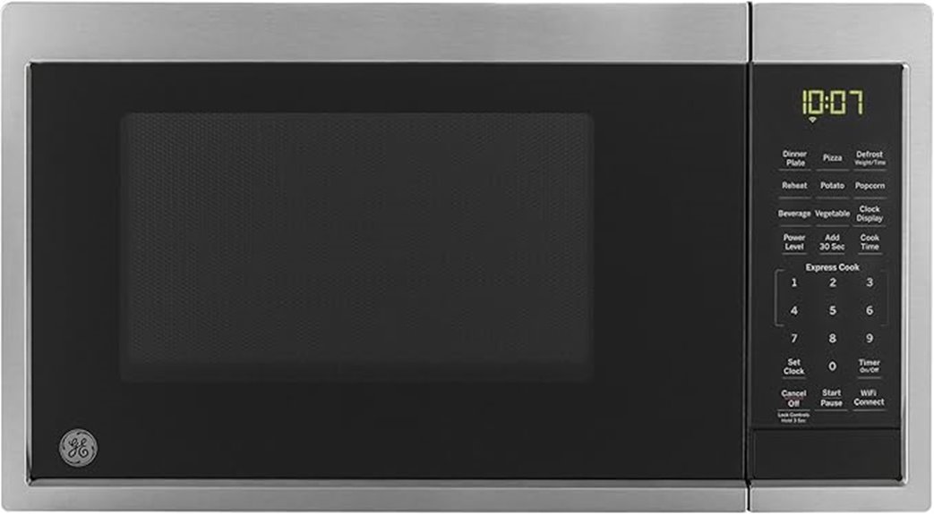 wi fi enabled microwave oven