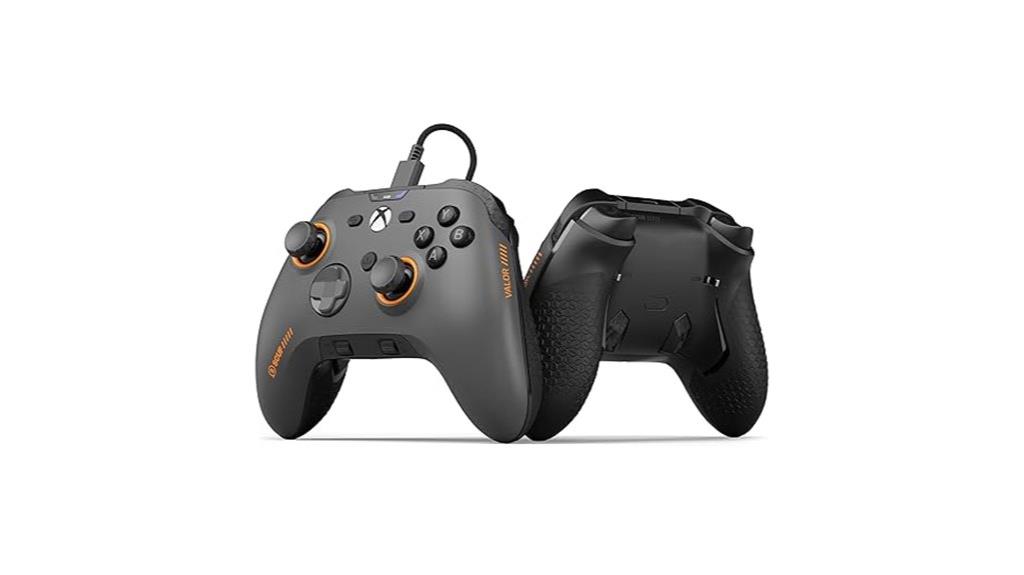 wired xbox controller with customizable paddles