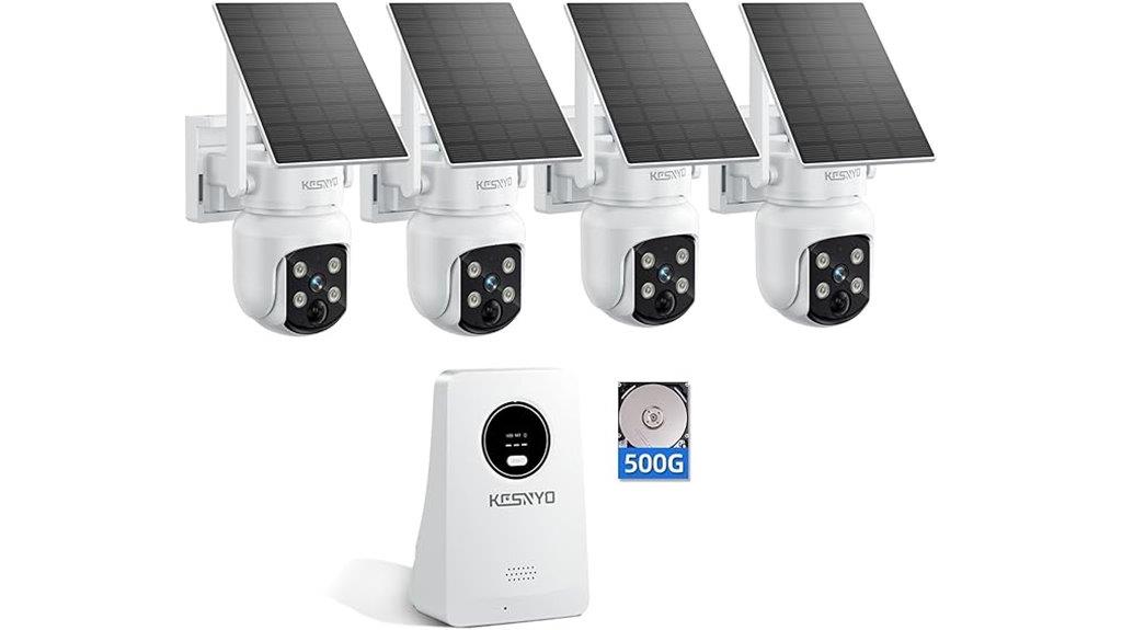 wireless 4mp solar camera