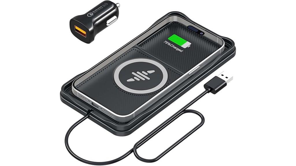 wireless car charger cable