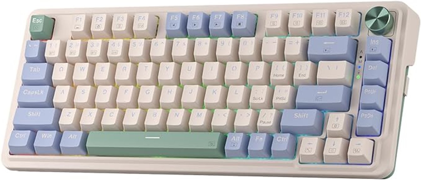 wireless compact mechanical keyboard