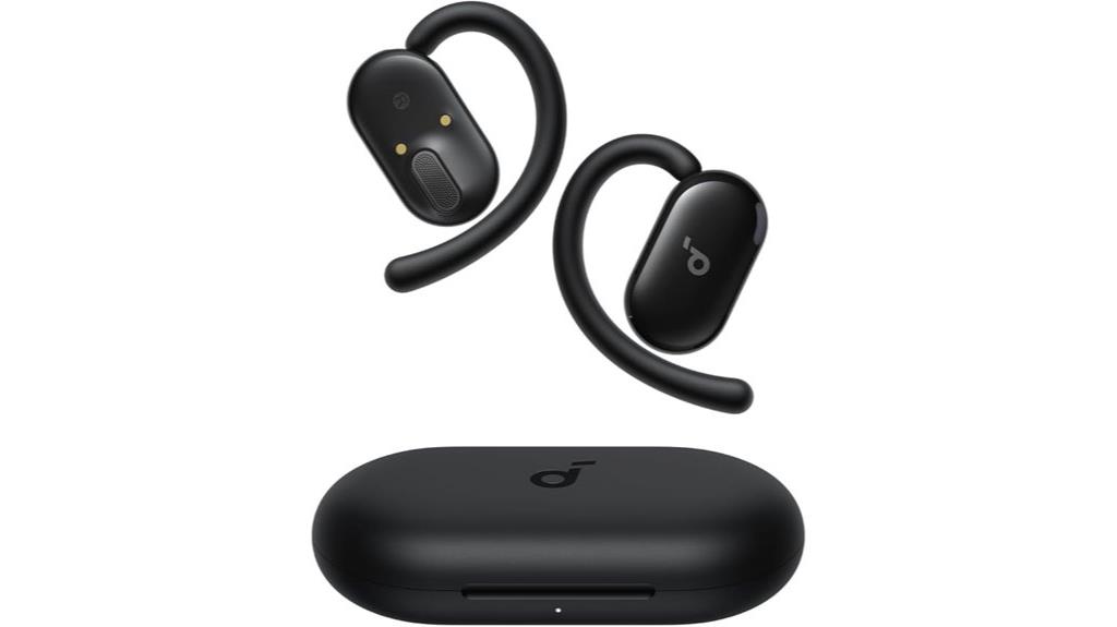wireless earbuds with adjustable hooks