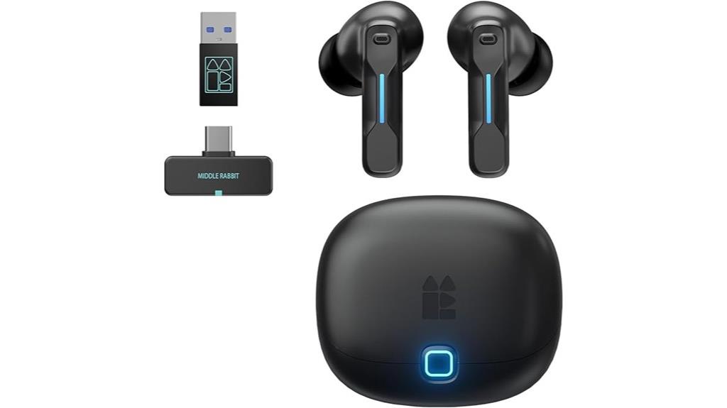 wireless gaming earbuds with microphones