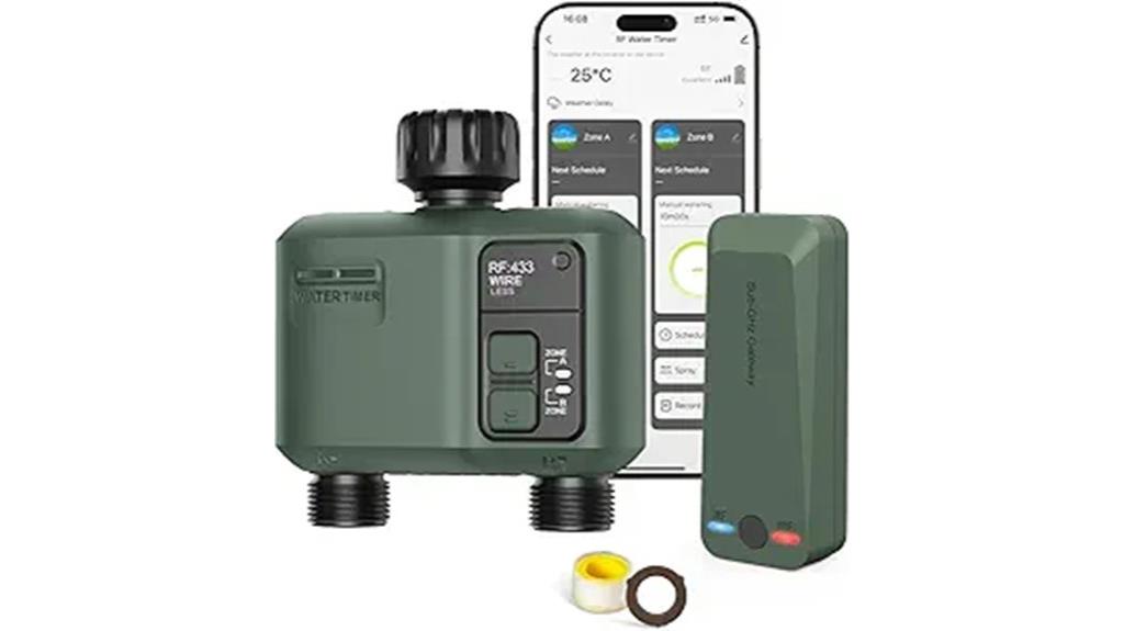 wireless garden water timer