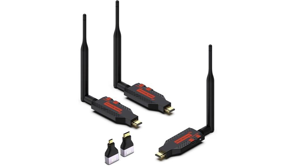 wireless hdmi transmitter receiver kit