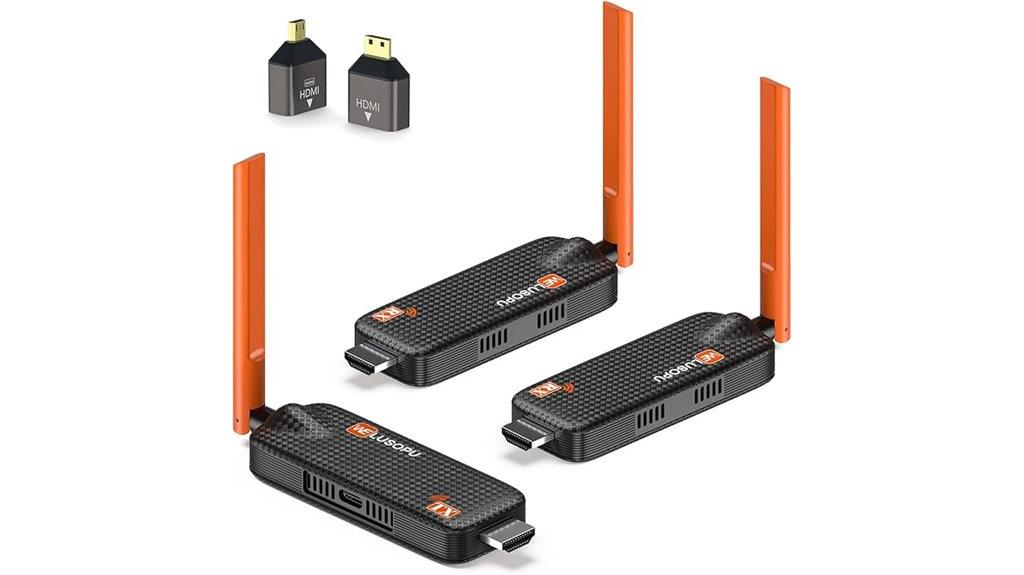 wireless hdmi transmitter set
