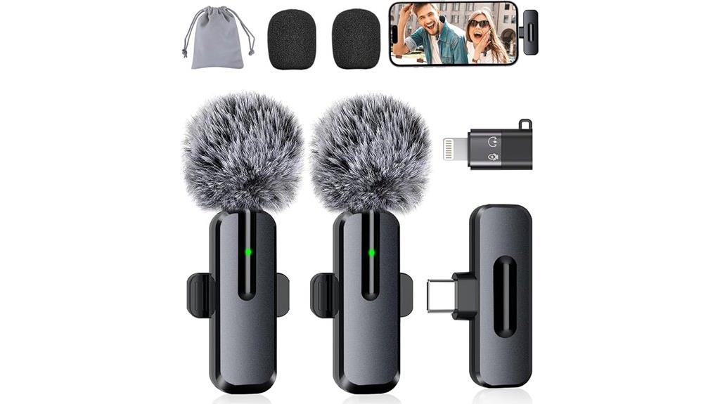 wireless microphone dual pack