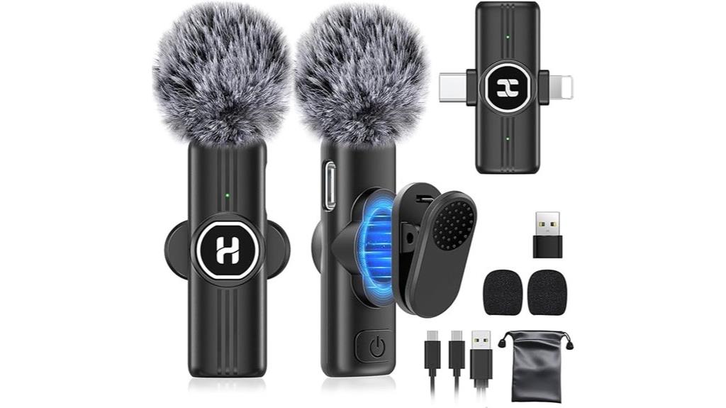 wireless microphone for devices