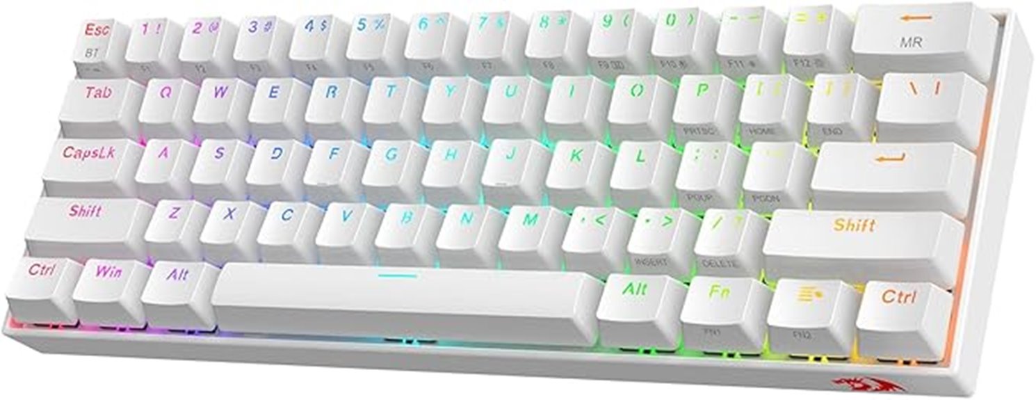 wireless rgb mechanical keyboard